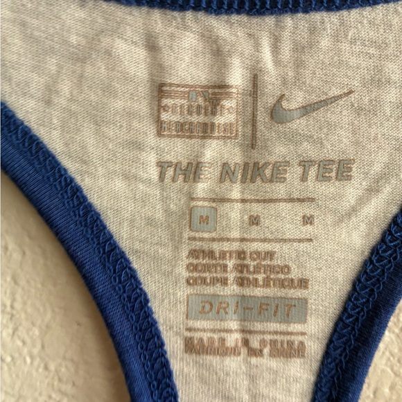 Nike LA Dodgers Tank Top In Gray and Blue M - Picture 8 of 11